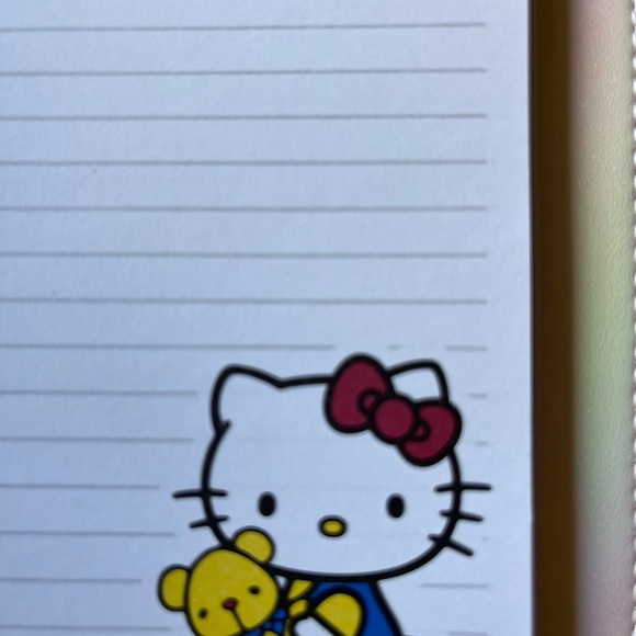 SANRIO HELLO KITTY 50TH ANNIVERSARY COSPLAY PEARLESCENT REFILLABLE JOURNAL 🐱NWT - Picture 5 of 16